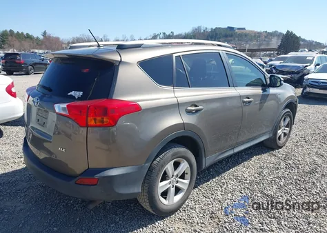 2013 Toyota Rav4 Xle из США, поврежденный, VIN JTMWFREV9D5002985